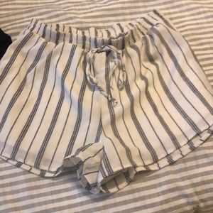 Striped shorts
